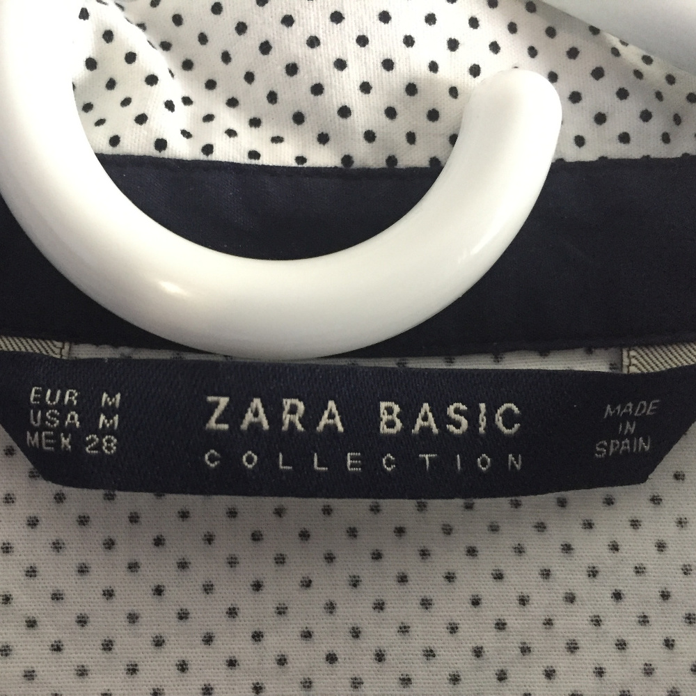 Zara Basic Classic Collection Women's Shirt size M - Picture 3 of 5